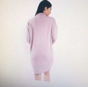90 Degree By Reflex Women's Fleece Lined Turtleneck Dress, L